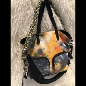 LIKE DREAMS Tie Dye Shoulder Bag Purse